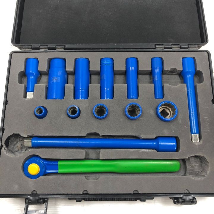 敬相 絶縁工具セット ツールセット フッ素コーティング ブルー｜中古  