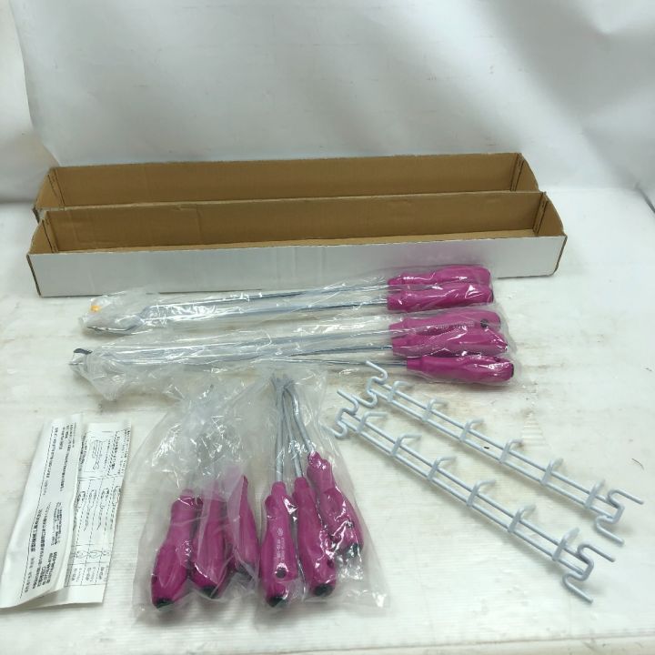 GC480s■未使用 11点セット ハンドツール 工具セット モンキーレンチ・バール・ねがねレンチ・T型 ボックスレンチ等 まとめ売り