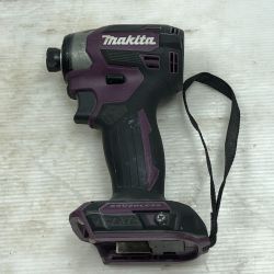 ◇◇ MAKITA マキタ インパクトドライバ  コードレス式  本体のみ TD173D パープル Cランク