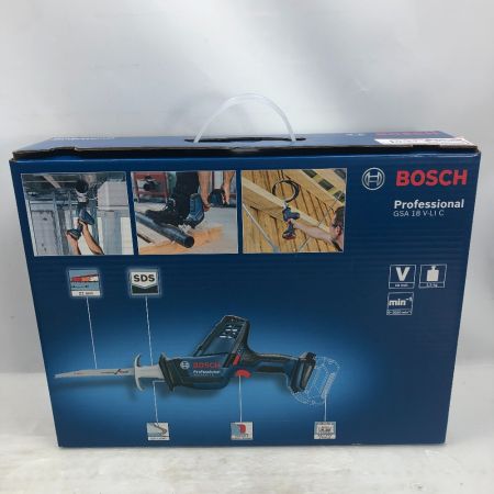  BOSCH ボッシュ レシプロソー 充電器・充電池1個 コードレス式 GSA18V-LIC ブルー