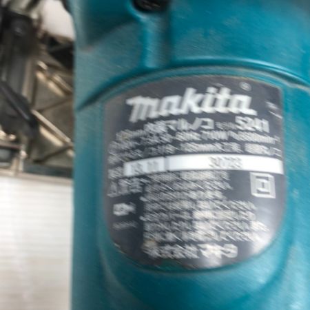  MAKITA マキタ 電動工具 丸のこ 本体のみ コード式 100v 5241 ブルー