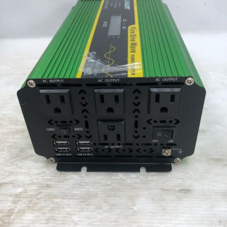  LVYUAN DC/AC インバーター 本体のみ コード式  F-1500P グリーン