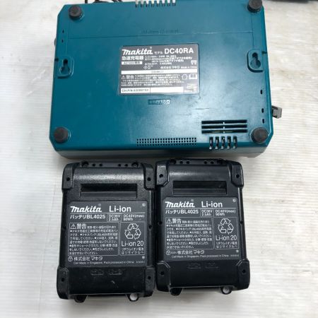  MAKITA マキタ 丸のこ 電動工具 充電器・充電池2個・ケース付 HS001GRDXB ブラック