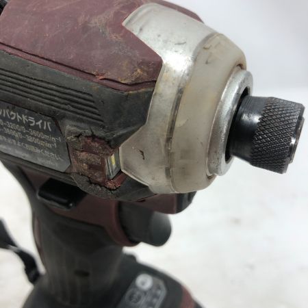  MAKITA マキタ インパクトドライバ 充電器・充電池1個・ケース付 コードレス式 TD171D ブラウン