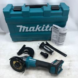 ◇◇ MAKITA マキタ ディスクグラインダー コードレス式 ケース付 電動工具 GA018G ブルー Aランク