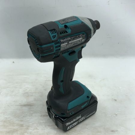  MAKITA マキタ インパクトドライバ 充電器・充電池2個・ケース付 18v XDT11 ブルー