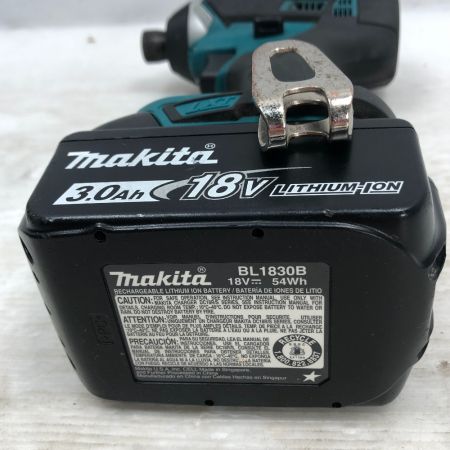  MAKITA マキタ インパクトドライバ 充電器・充電池2個・ケース付 18v XDT11 ブルー