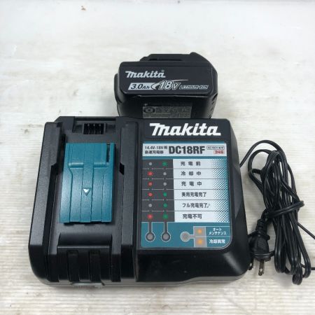  MAKITA マキタ インパクトドライバ 充電器・充電池2個・ケース付 18v XDT11 ブルー