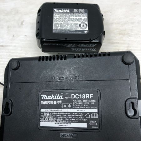  MAKITA マキタ インパクトドライバ 充電器・充電池2個・ケース付 18v XDT11 ブルー