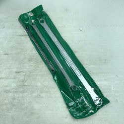 ◇◇ KTC ケーティーシー ハンドツール ストレートメガネレンチセット  M1603 シルバー Sランク