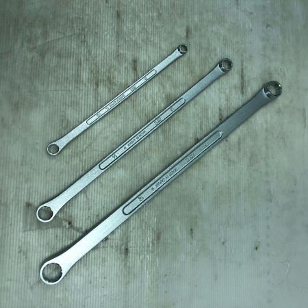  KTC ケーティーシー ハンドツール ストレートメガネレンチセット  M1603 シルバー