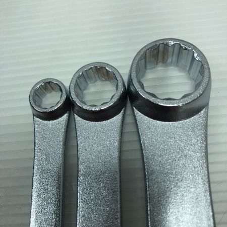  KTC ケーティーシー ハンドツール ストレートメガネレンチセット  M1603 シルバー