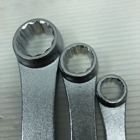  KTC ケーティーシー ハンドツール ストレートメガネレンチセット  M1603 シルバー