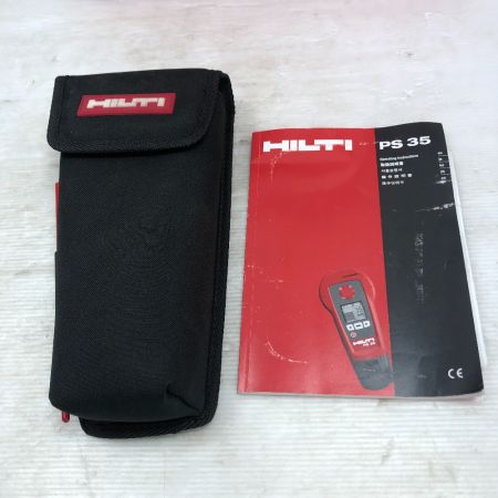  Hilti ヒルティ 鉄筋探知機 電動工具 ケース付 PS35 レッド