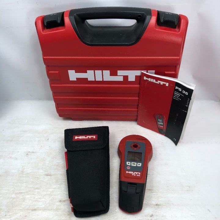 Hilti ヒルティ 鉄筋探知機 電動工具 ケース付 PS35 レッド｜中古｜なんでもリサイクルビッグバン