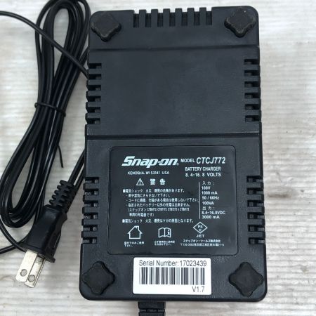 Snap-on スナップオン インパクトレンチ 電動工具 充電器・充電池1個付 コードレス式 CT761A レッド