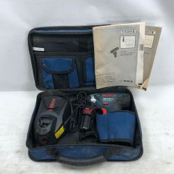 ◇◇ BOSCH ボッシュ インパクトドライバ 充電器・充電池2個付 コードレス式 GDR10.8V-LI グリーンV Cランク