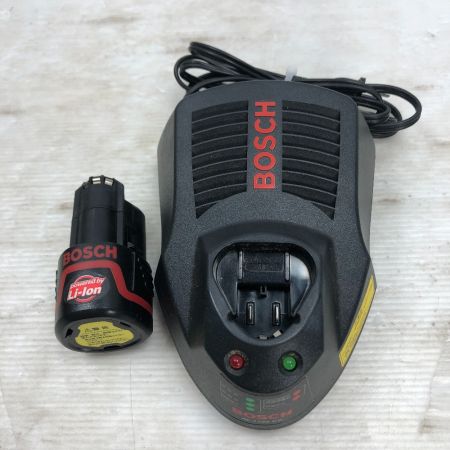  BOSCH ボッシュ インパクトドライバ 充電器・充電池2個付 コードレス式 GDR10.8V-LI グリーンV