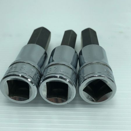  FACOM 工具 ハンドツール ソケットアダプタ 6点セット S236 S237