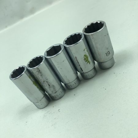   工具 ロングソケット15点セット （KTC＆TONE）