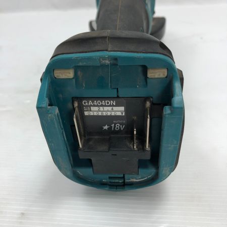  MAKITA マキタ ディスクグラインダー 電動工具 コードレス式 GA404DN ブラック