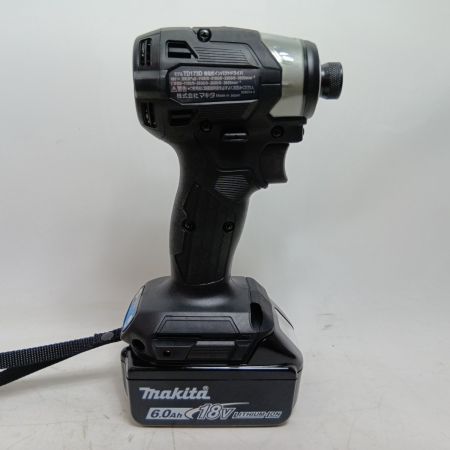 MAKITA マキタ インパクトドライバ TD173DRGXB ブラック 未使用品(S) コードレス式 18v 6.0Ah 393442