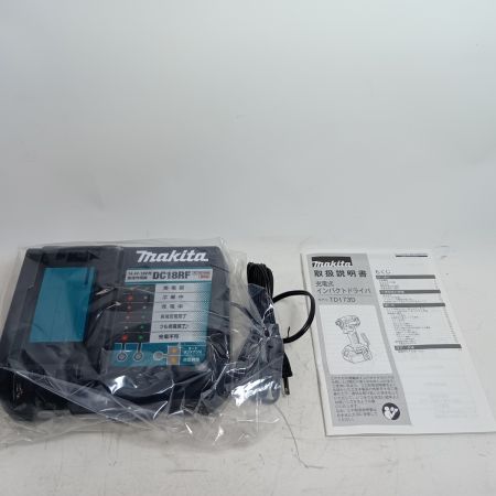 MAKITA マキタ インパクトドライバ TD173DRGXB ブラック 未使用品(S) コードレス式 18v 6.0Ah 393442