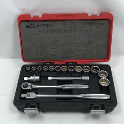 ◇◇ TONE トネ ハンドツール ツールセット 付属品完備 4130MP レッド Cランク