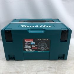 ◇◇ MAKITA マキタ 丸のこ 付属品完備 電動工具 HS474DRGX ブルー Sランク