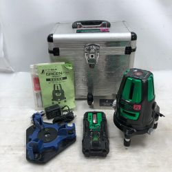 ◇◇ シンワ測定 レーザー墨出し器 レーザー機器 78276 グリーン Cランク