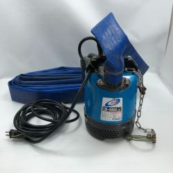 TSURUMI PUMP ツルミポンプ 一般工事排水用 水中ハイスピンポンプ コード式 ホース付 LB-480A-51 ブルー Cランク