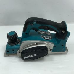 ◇◇ MAKITA マキタ 電動カンナ 電動工具 コードレス式 KP180D ブルー Cランク