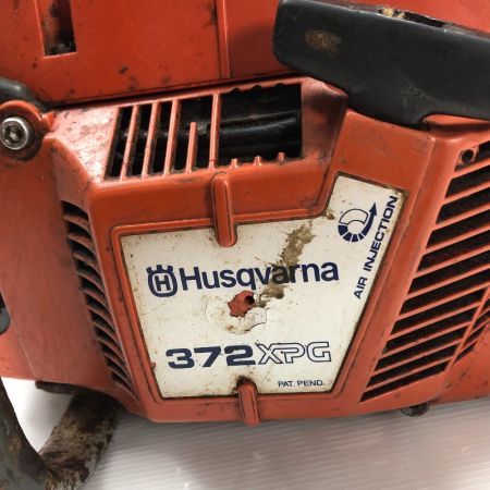  Husqvarna ハスクバーナ チェーンソー 大型機械 2サイクル 372XPG オレンジ