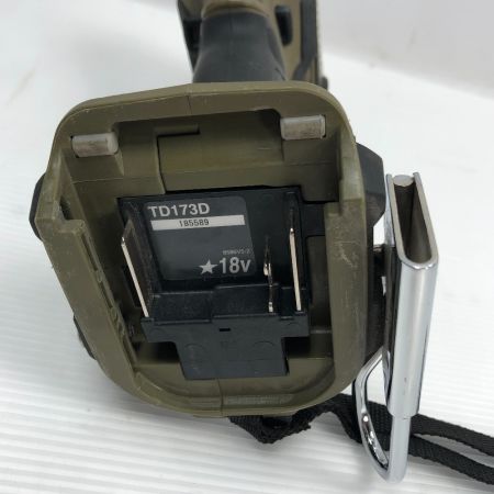  MAKITA マキタ インパクトドライバ ケース付 コードレス式 TD173D オリーブ