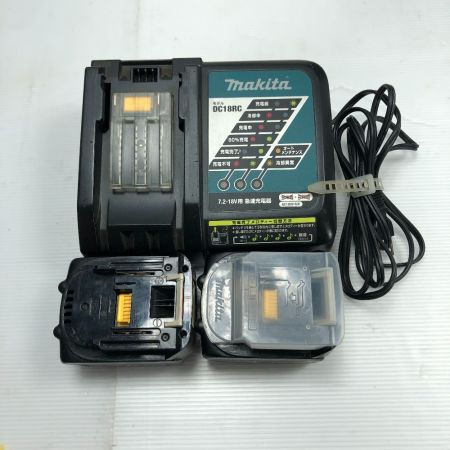  MAKITA マキタ ソフトインパクトドライバー 充電器・充電池2個・ケース付 コードレス式 TS131DRMXB ブルー