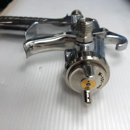  ANEST IWATA スプレーガン エアツール 塗料カップ付き W-101/4GF-U シルバー