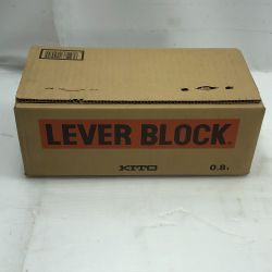 ◇◇ KITO キトー レバーブロック 工具関連用品 本体のみ LB008 オレンジ Sランク