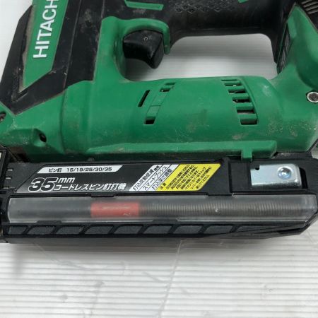  HITACHI 日立 コードレスピン釘打機 本体のみ NP18DSAL グリーン
