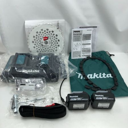  MAKITA マキタ 電動工具 刈払機 付属品完備 コードレス式 MUR368UD ブルー