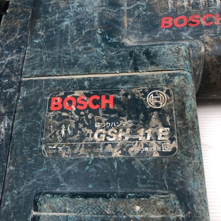  BOSCH ボッシュ 電動工具 ハンマ コード式 本体のみ GSH11E ブラック