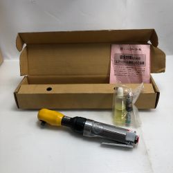 ◇◇ 信濃機販 ハンドツール ラチェットレンチ 付属品完備 常圧 SI-1320A イエロー Sランク