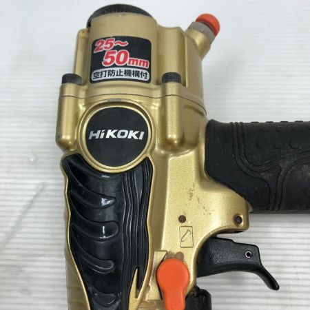  HiKOKI ハイコーキ エアツール エア釘打ち ケース付 N5004HMF ゴールド