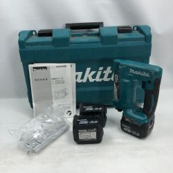 ◇◇ MAKITA マキタ 電動工具 充電式タッカ 本体のみ コードレス式 ST311DZK ブルー Cランク