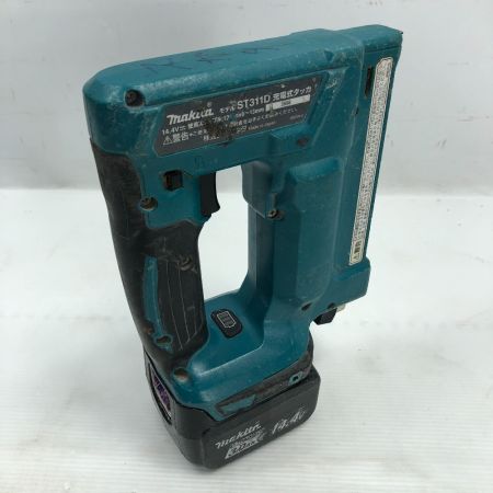  MAKITA マキタ 電動工具 充電式タッカ 本体のみ コードレス式 ST311DZK ブルー