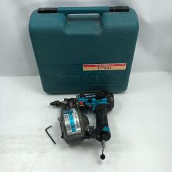 ◇◇ MAKITA マキタ エアツール エア釘打ち ケース付 AN513 ブルー Cランク