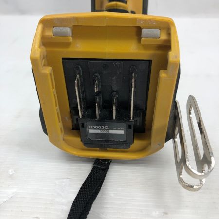 MAKITA マキタ インパクトドライバ 電動工具 コードレス式 TD002G イエロー