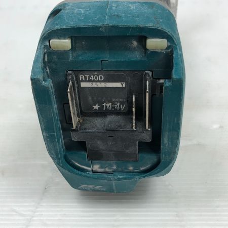  MAKITA マキタ 電動工具 トリマー 本体のみ コードレス式 RT40D ブルー