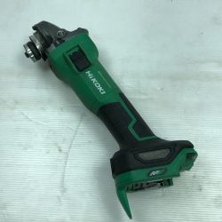 ◇◇ HiKOKI ハイコーキ 電動工具 コードレスディスクグラインダー 本体のみ コードレス式 G3610DC グリーン Cランク