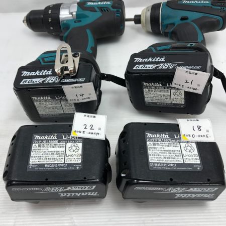  MAKITA マキタ 電動工具 インパクトドライバ ドライバドリル 付属品完備 コードレス式 TP141D ブルー