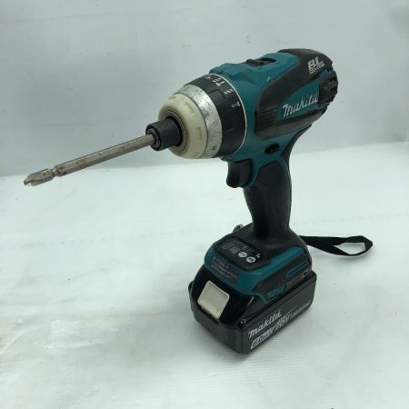  MAKITA マキタ 電動工具 インパクトドライバ ドライバドリル 付属品完備 コードレス式 TP141D ブルー